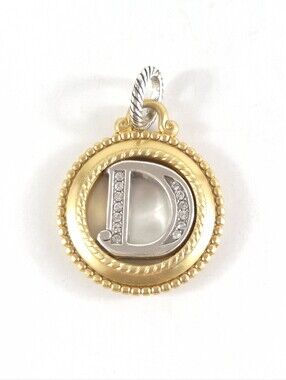 Brighton ABC Monogram  Letter D Charm